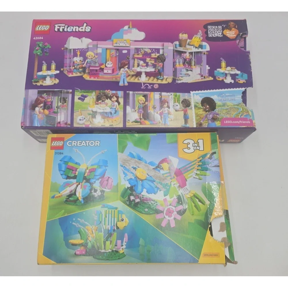 LEGO Friends Unicorn Dream Café 42684 Building Kit Creator Floral Hummingbird